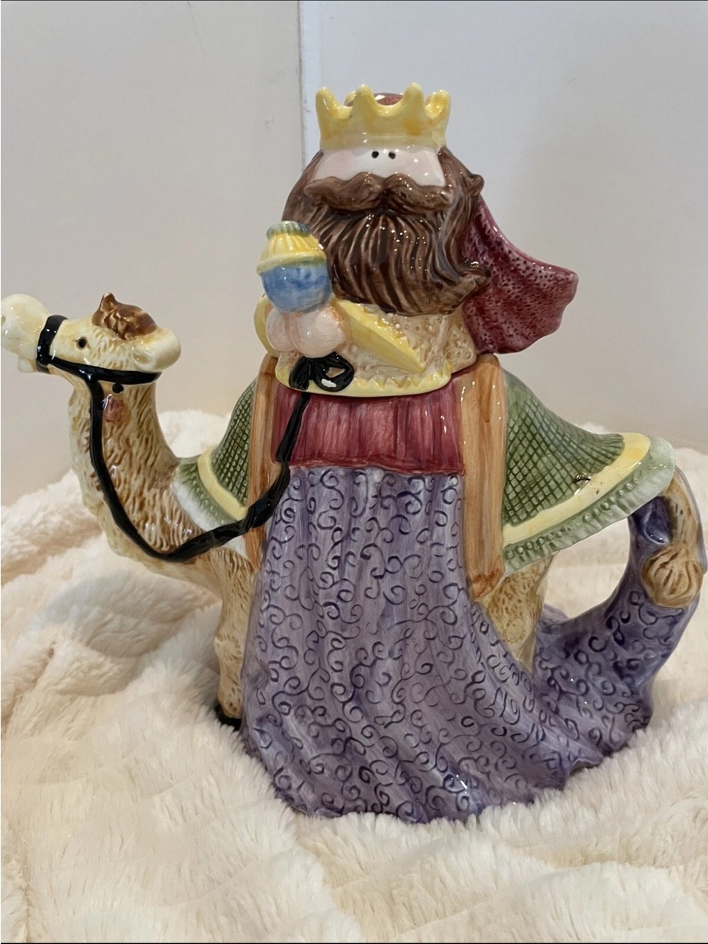 Dicksons Teapot & Lid  Camel & King Wiseman